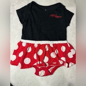 Minnie Mouse onesie